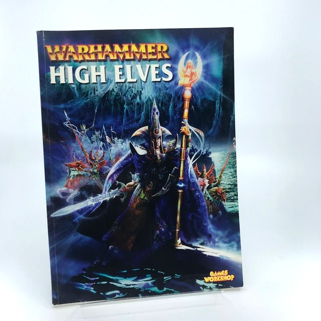 HIGH ELVES CODEX Army Guide Warhammer Fantasy - Games Workshop M559 £17 ...