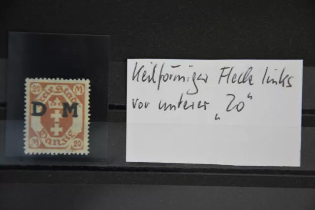 ME10/2 Freie Stadt Danzig Dienstmarken 28 postfrisch siehe Foto MW -.-