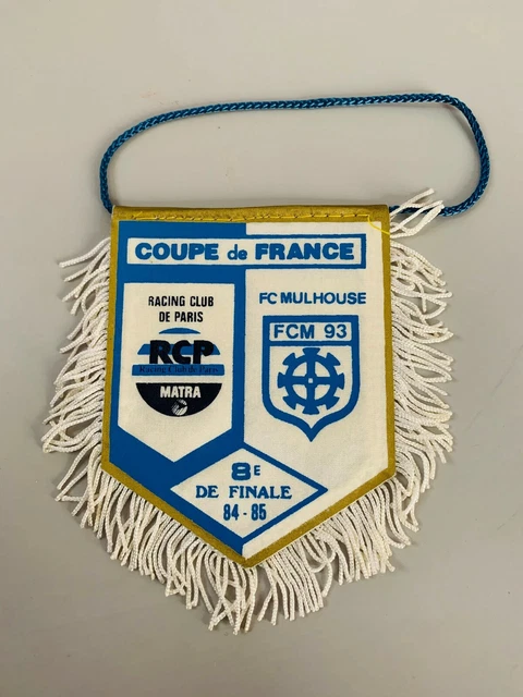 Fanion RCP MATRA RACING CLUB DE PARIS ancien - ARGUS FOOT