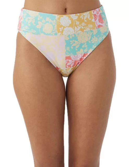 MSRP $45 Oneill Womens Swim Olivia Tulum Cheeky Bikini Bottom Size Medium