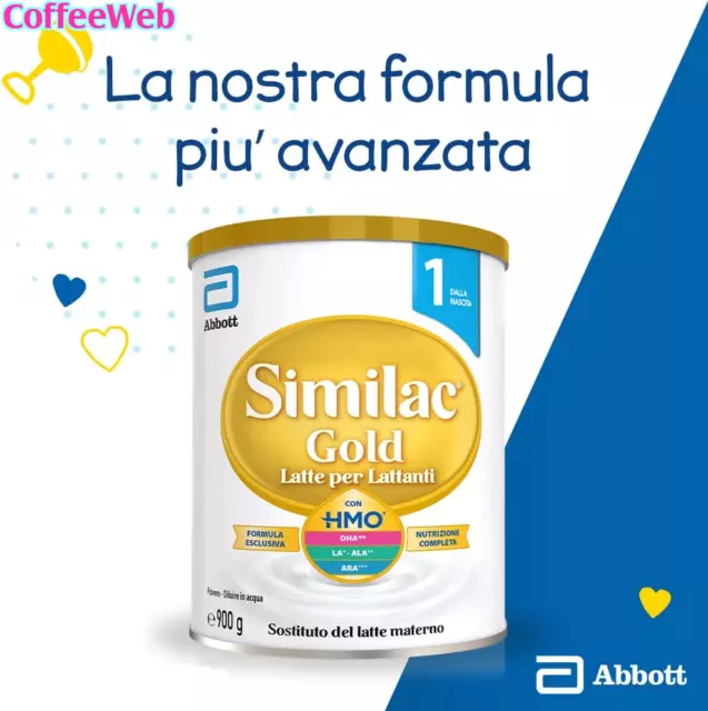 Abbott Nutrition Similac Gold Latte per Lattanti, Latte in Polvere per Neonati D 3