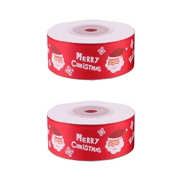2x Geschenk Verpackung Streifen Paket Band Weihnachten DIY Handwerk Band