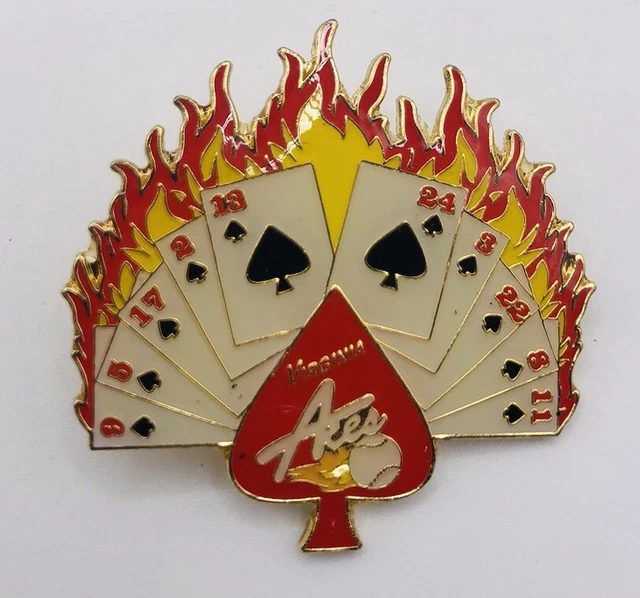 COOPERSTOWN DREAMS PARK Virginia Aces VA Little League Baseball Pin