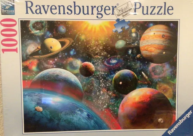 New Ravensburger "PLANETARY VISION" Puzzle, 1000 Pieces, 2018, 20" x 27"