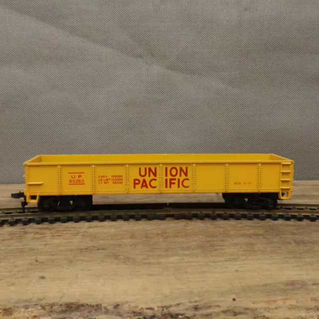 Vtg Bachmann Union Pacific UP 65263 Gondola Missing Coupler