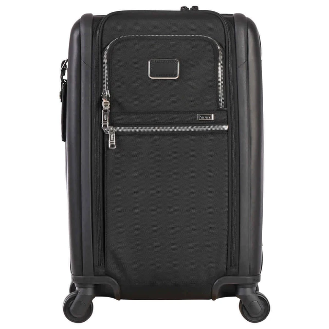 Tumi Alpha 3 International Dual Access 4-Wheel Carry-On - Black Chrome 2