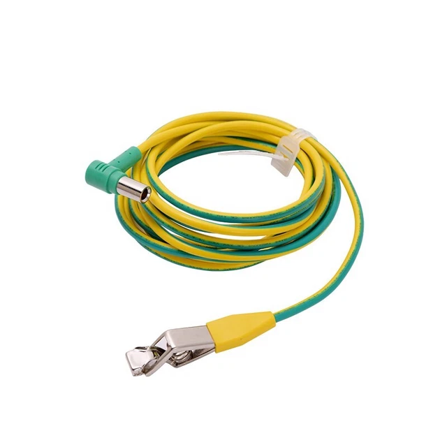 3.5M EARTH TERMINAL Wire Clamp Potential Equalization Cable for Beauty