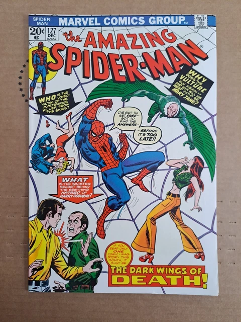 Amazing Spider-Man  #127  1973  HIGH GRADE COMBINE SHIPPING MUST SEE!!!!!!!!!