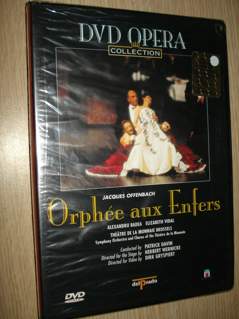 DVD OPERA COLLECTION Orphee Aux Enfers Offenbach Badea Vidal Monnaie ...