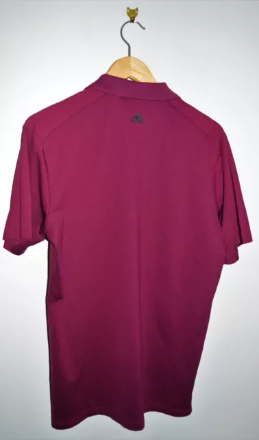 Adidas Puremotion Golf Polo / Medium / Burgundy 3