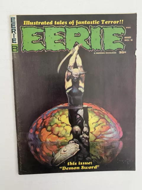 Eerie Magazine #8 - Frank Frazetta Steve Ditko (Warren, 1967)