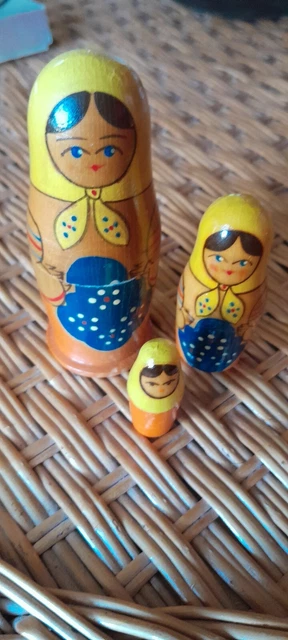 Matroschka Russische Holzpuppen