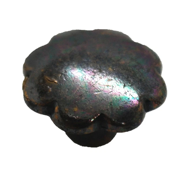 Belwith Geometric Cabinet Knob Pull Antique Brass Cupboard Door Drawer Hardware