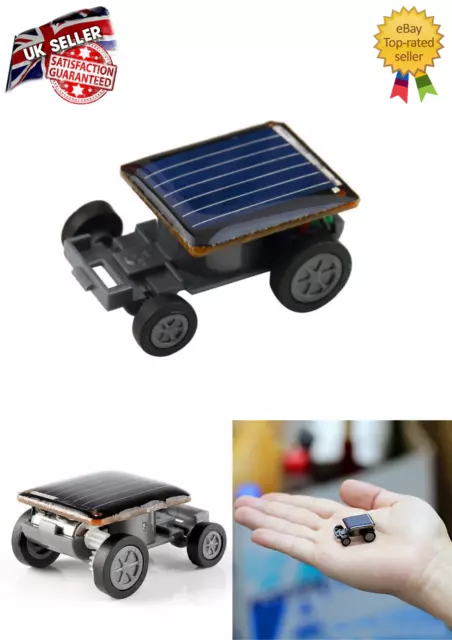 Mini giocattolo ad energia solare kit auto fai da te bambini gadget educativo hobby puzzle divertente