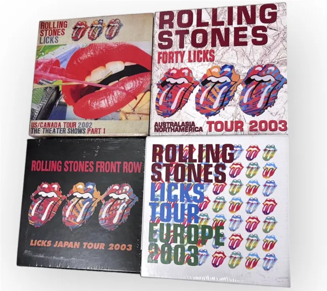 The Rolling Stones Forty Licks World Tour Four Cd Boxset (57 Cd)