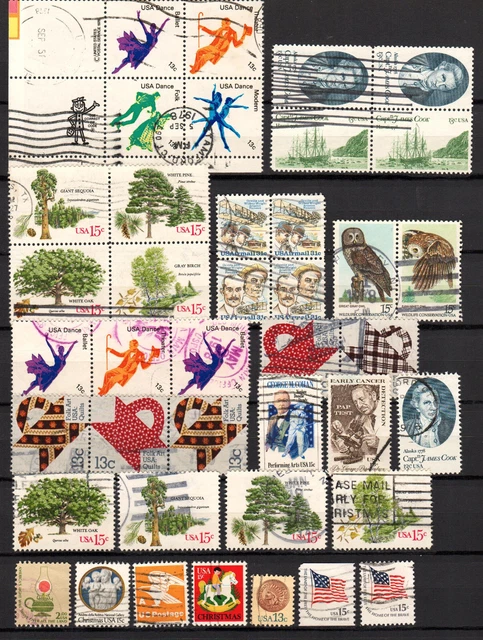 Briefmarken USA LOT aus 1978 gestempelt (US 376)