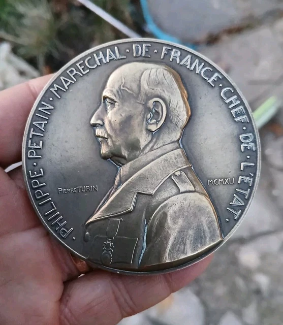 ÉTAT FRANÇAIS Médaille, Maréchal Pétain fme_673995 Médailles