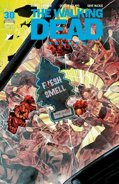 The Walking Dead Deluxe #34 - Cover C - Bagged & Boarded