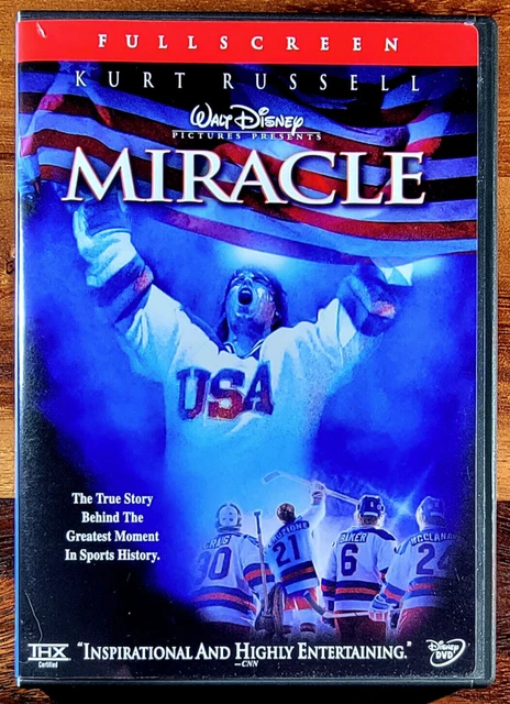 Miracle DVD 2 Disc Set Kurt Russell 1980 U.S. Men's Olympic Hockey Team