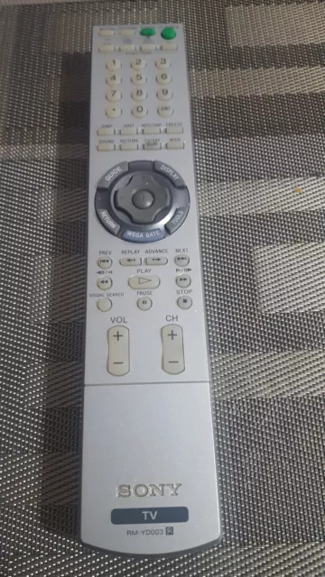 OEM Sony Replacement TV Remote RM-YD003