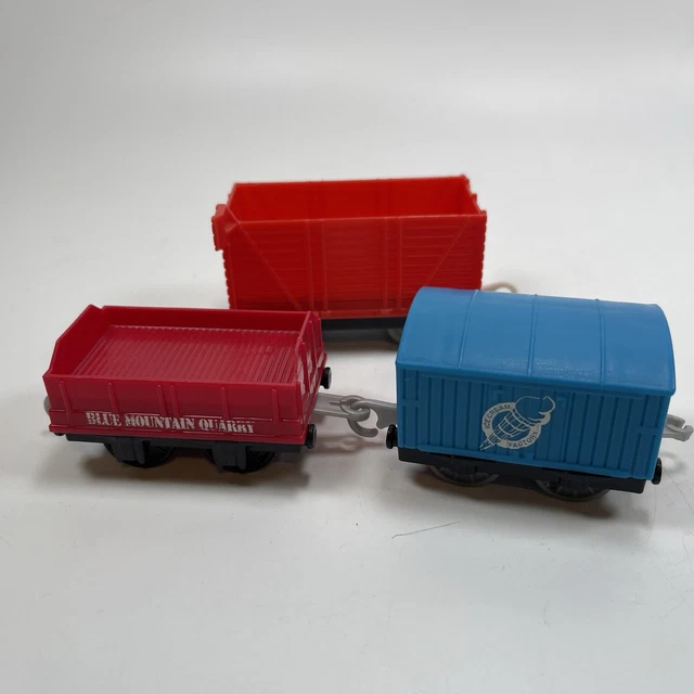 THOMAS & FRIENDS Trackmaster Blue Mountain Quarry Cargo Car Lot Mattel