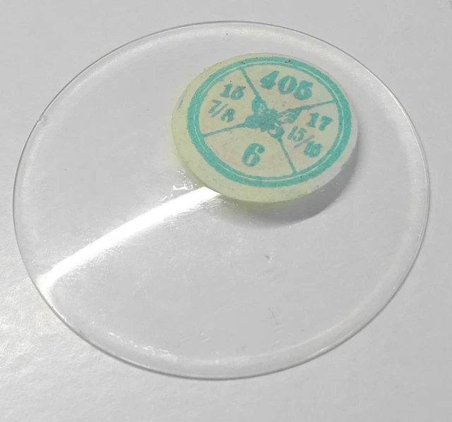 Verre De Montre De Poche (gousset) - Minéral - Diamètre 42.5 Mm - V.U.S.