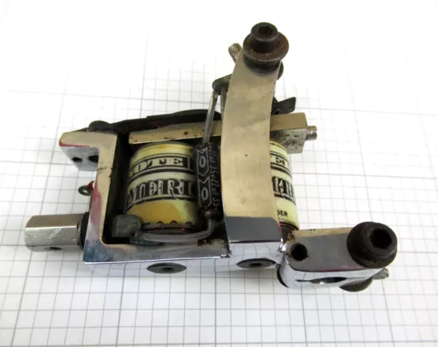 Máquina de tatuaje en bobinas vintage - sin probar