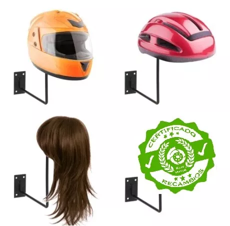 ✓ SOPORTE STAND de pared aluminio ▷ Colgar casco de moto , bici , pelotas  EUR 12,99 - PicClick FR