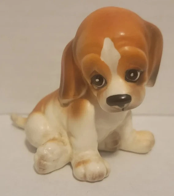 Vintage Josef Original Beagle Puppy Figurine