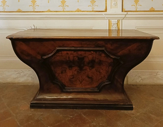 Antico scrivania /console lombarda  - stile XVIII secolo - L. cm. 140