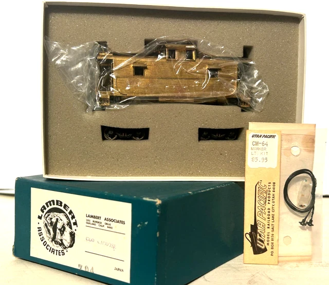 ランバート CHESAPEAKE & OHIO ボックス付き LAMBERT C&O CABOOSE HO