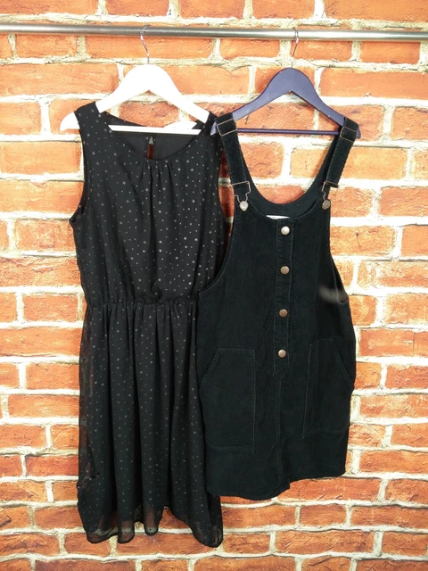 Girls Bundle Age 13-14 Years Zara H&M Dress Set Corduroy Pinafore Party 164Cm