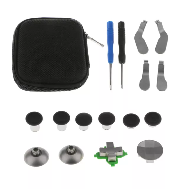 Metall Full Bumper   Button Set für   One   Controller mit Case 2