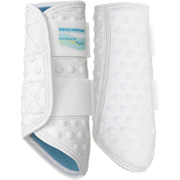 Equilibrium Stretch And Flex Flatwork Unisex Horse Boot Exercise Wrap - White