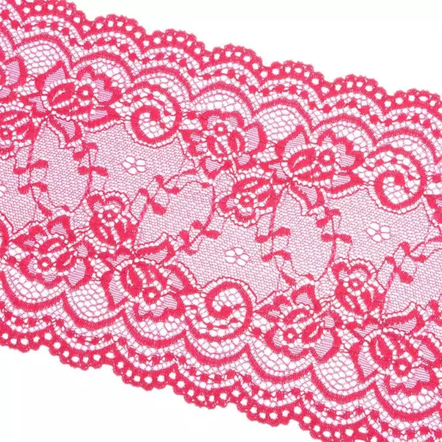 NYLON LACE ROSE Red Lace Ribbon Sewing Lace lace fabric DIY $17.71 ...