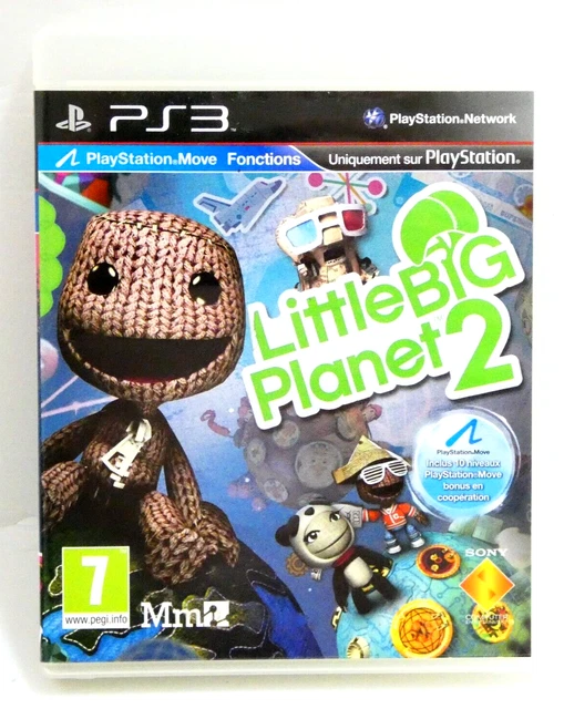 JEU PS3 LITTLE Big 2 Version Promo Affichage Rare Fra Console