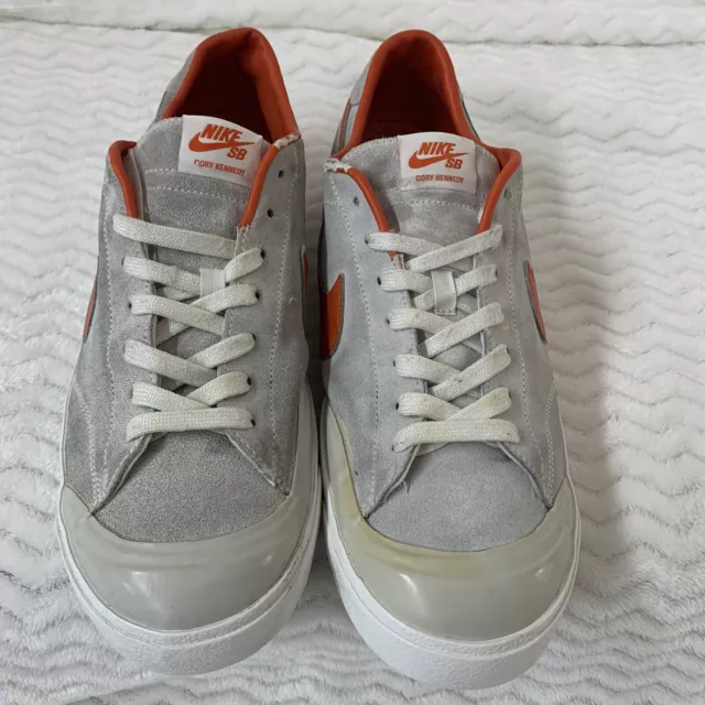 Polar X Nike Sb Cory Kennedy Orange Low Skate Sneakers Shoe Sz 13 806307-181