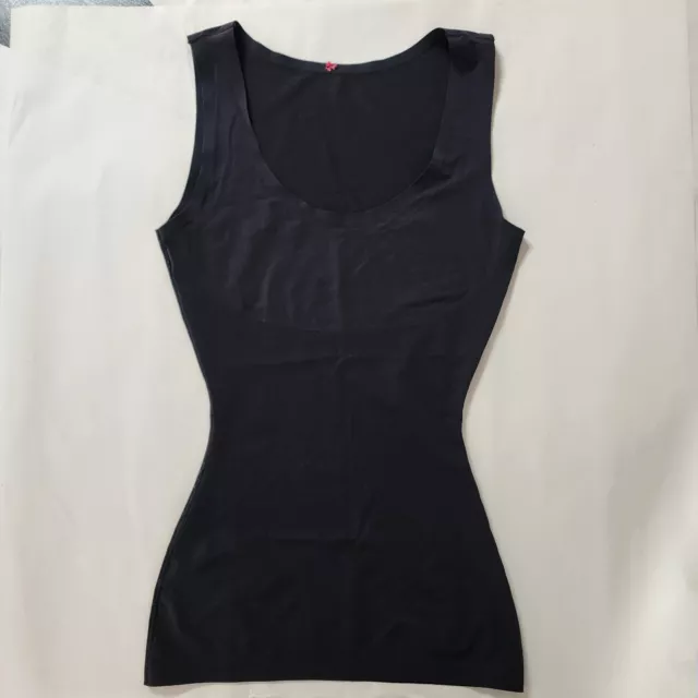 Spanx XS Shapewear NWOT Invisible Shaping Black Tank Top *Read Description*