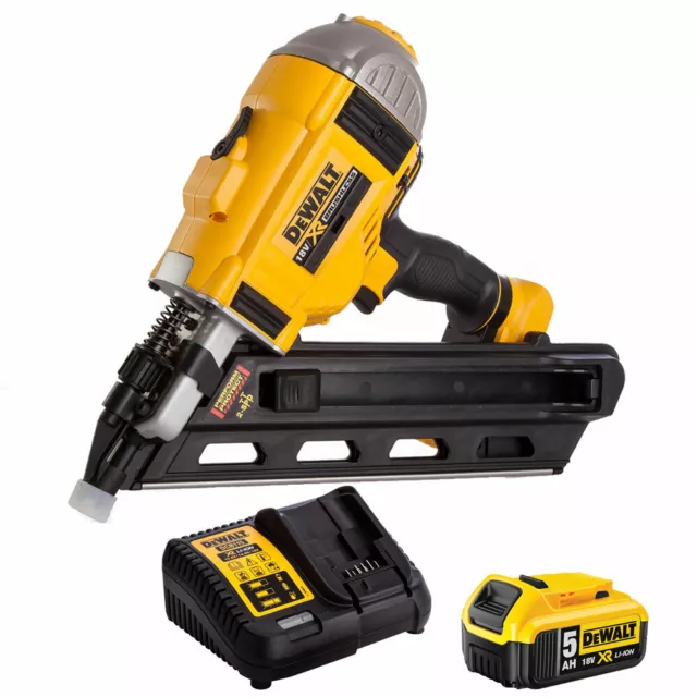 Dewalt DCN692N 18V Brushless Framing Nailer 90mm + 1 x 5.0Ah Battery & Charger