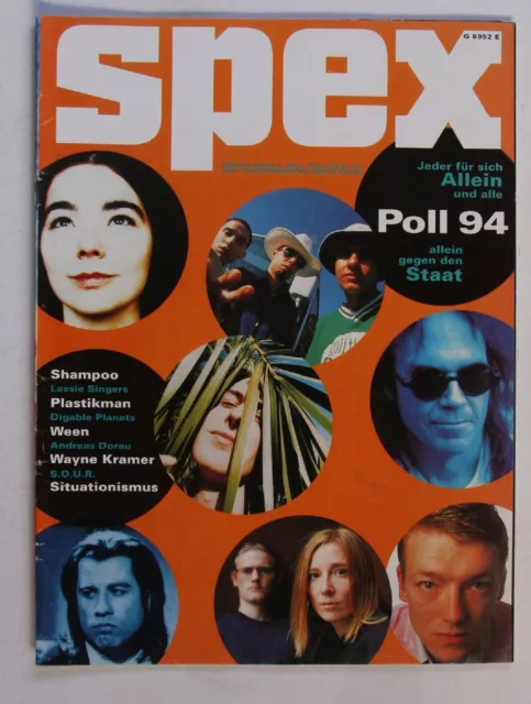 Spex Februar 1995 Ger Magazine Shampoo Ween Andreas Dorau Lassie Singers