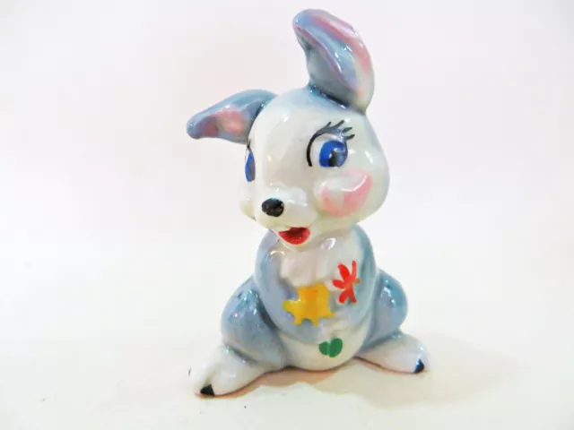 Wade Porcelain Disney Hatbox Series 'Thumper Rabbit, Bambi' Vgc. Vintage