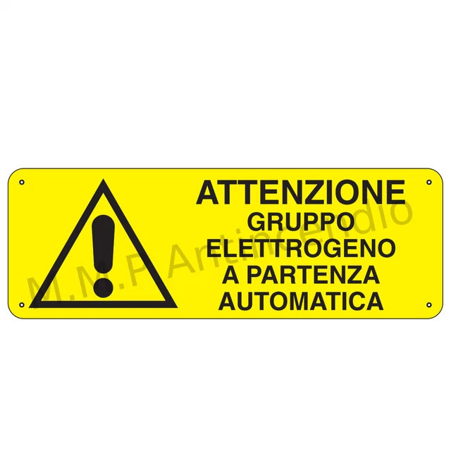 Adesivo Di Sicurezza Attenzione - Indigos Ug - 300x200 Mm - Pellicola Autoadesiva Per Ufficio, Scuola, Hotel, Azienda - 2