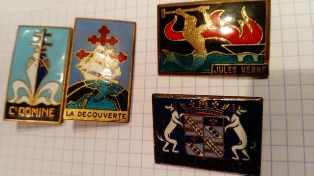 INSIGNES DE la MARINE (lot de 4) EUR 24,00 - PicClick IT