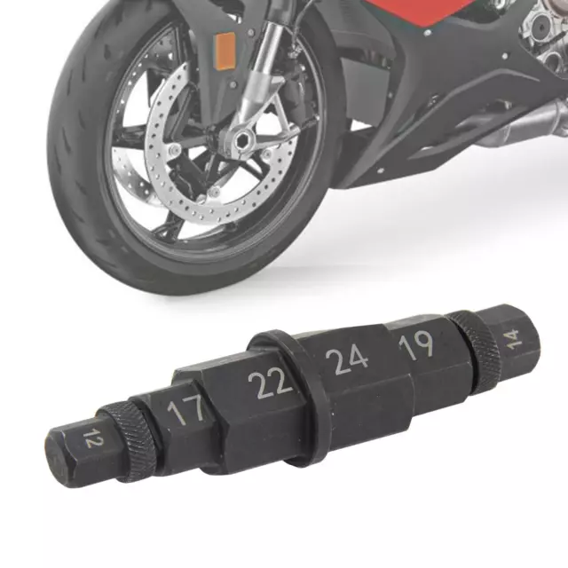 Attrezzo per asse esagonale per moto 12mm -24mm Strumento per mandrino per