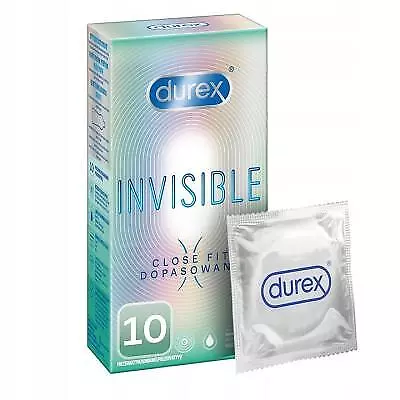 DUREX Preservativi Invisible Close Fit 10 pz