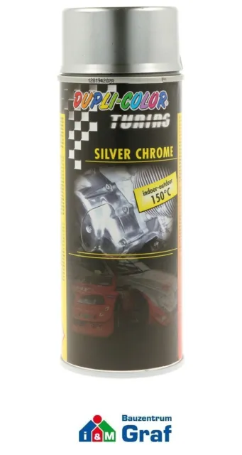 DUPLI-COLOR TUNING Silver Chrome, hochglänzendes Metallic Chromspray /#871167