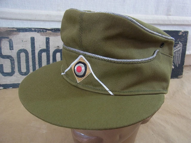 Gr.60 Afrikakorps Offizier Lubstein Tropenmütze Feldmütze DAK tropical field cap