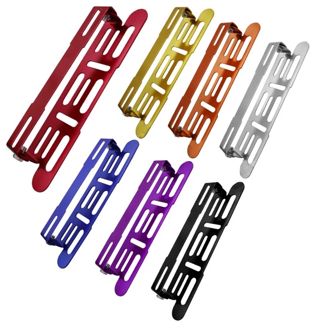 Multicolore Pare Choc Avant Plaque Immatriculation Relocation Support Billet