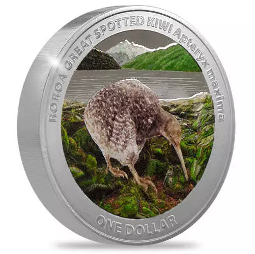 2024 NZ $1 Kiwi 1oz Silver proof coin