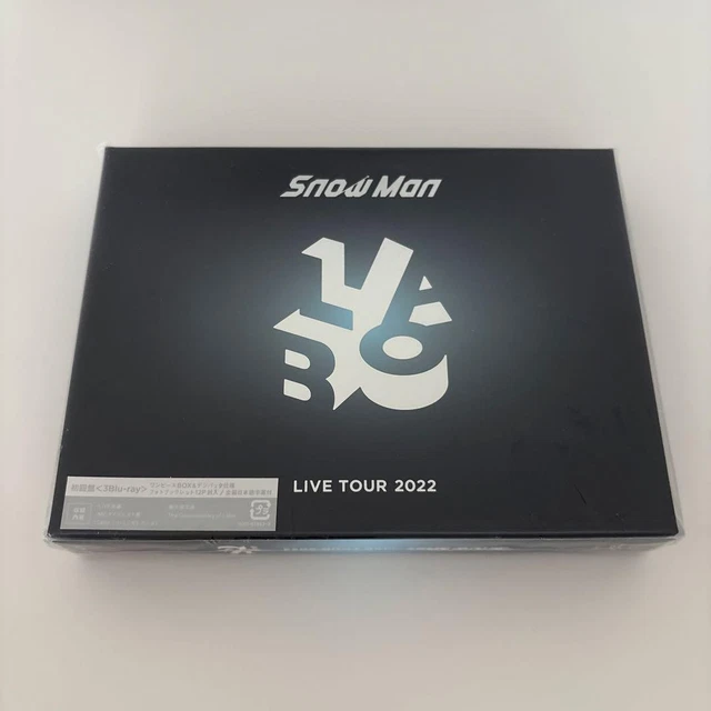 SNOW MAN LIVE TOUR 2022 Labo Blu-ray Edition £29.58 - PicClick UK